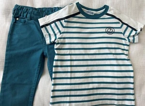 Jacadi Boys' set - T-shirt and Pants, size T5 - Picture 1 of 5