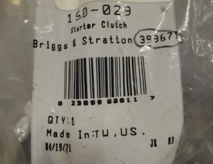 Stens 150-029 Stens Starter Clutch for briggs 399671 h20 - Bild 1 von 1
