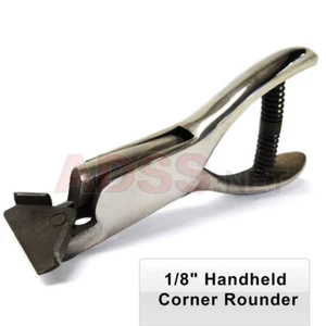 1/8 Zoll Schwerlast Hand Eck Runder Locher - Bild 1 von 1