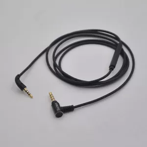 Cable de audio OCC con micrófono para B&W Bowers & Wilkins P5 serie 2 / cabezal inalámbrico - Imagen 1 de 8