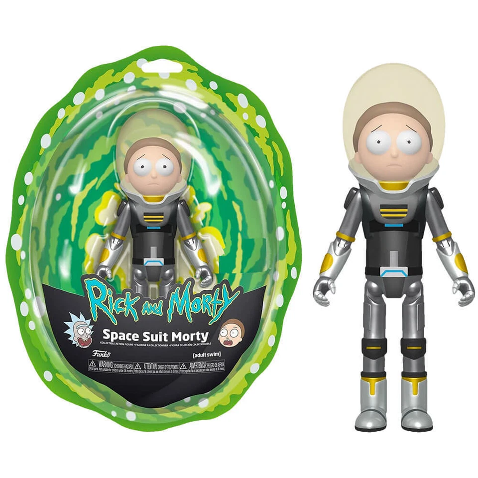 Funko Space Suit Rick and Morty Metallic Walmart Set of 2