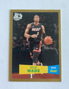 Dwyane Wade 2007-08 Topps 1957-58 Variations #3 GOLD /2007 Serial Numbered