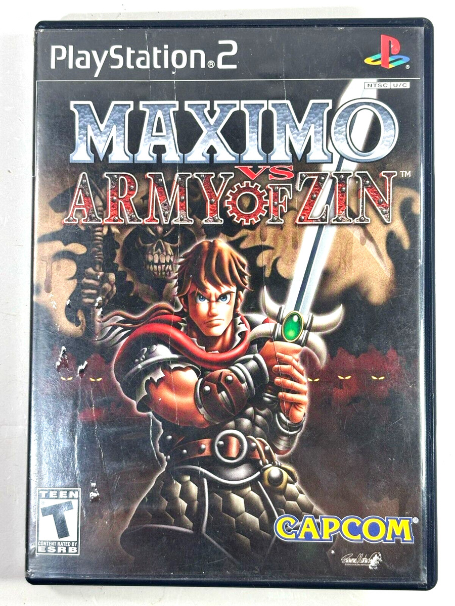 Sony PlayStation 2 Maximo vs Army of Zin Video Games for