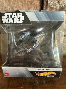Hot Wheels Star Wars Starships Select Razor Crest 2021 Damage Packaging - Picture 1 of 5