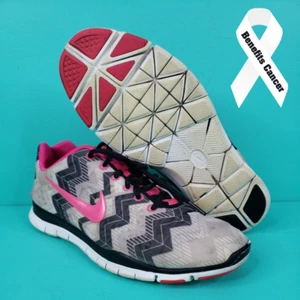 Nike Womens 8.5 Free TR Fit 3 Athletic Training Sneakers Pink Low Top 555159-015 - Picture 1 of 9