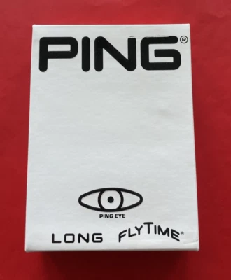 12 pelotas de golf blancas lisas Ping Eye Foto 1 de 4