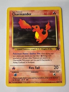 Pokemon TCG Dark Charmander 50/82 Team Rocket 2000 Unlimited Common Card NM - Picture 1 of 3