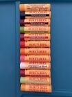 Burts Bees Lip Balm - Lot  (12 Total) Assorted Flavors Free Shipping