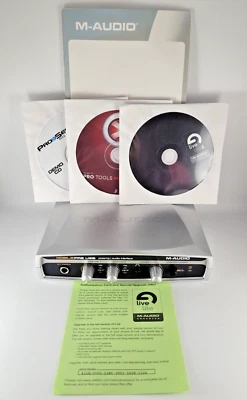 M-Audio Mobile Pre USB Preamp and Audio Interface 48v Phantom Power 200F V1.03 - Image 1 of 4