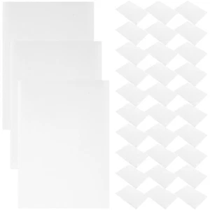 100 Sheets Papier Photo Adhésif Papiers D'autocollant Pour L'imprimante - Photo 1/12