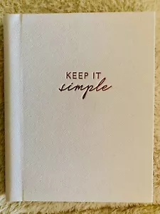 Anthropologie ‘Keep it Simple’ Journal - New! - Picture 1 of 2