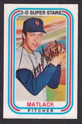  1976 KELLOGG'S JON MATLACK CARD NO:49  MINT CONDITION - Image 1 of 2