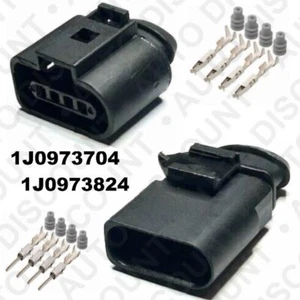 Connecteur fiche prise POUR VW AUDI SEAT SKODA, 1J0973704, 1J0973824 - Bild 1 von 5