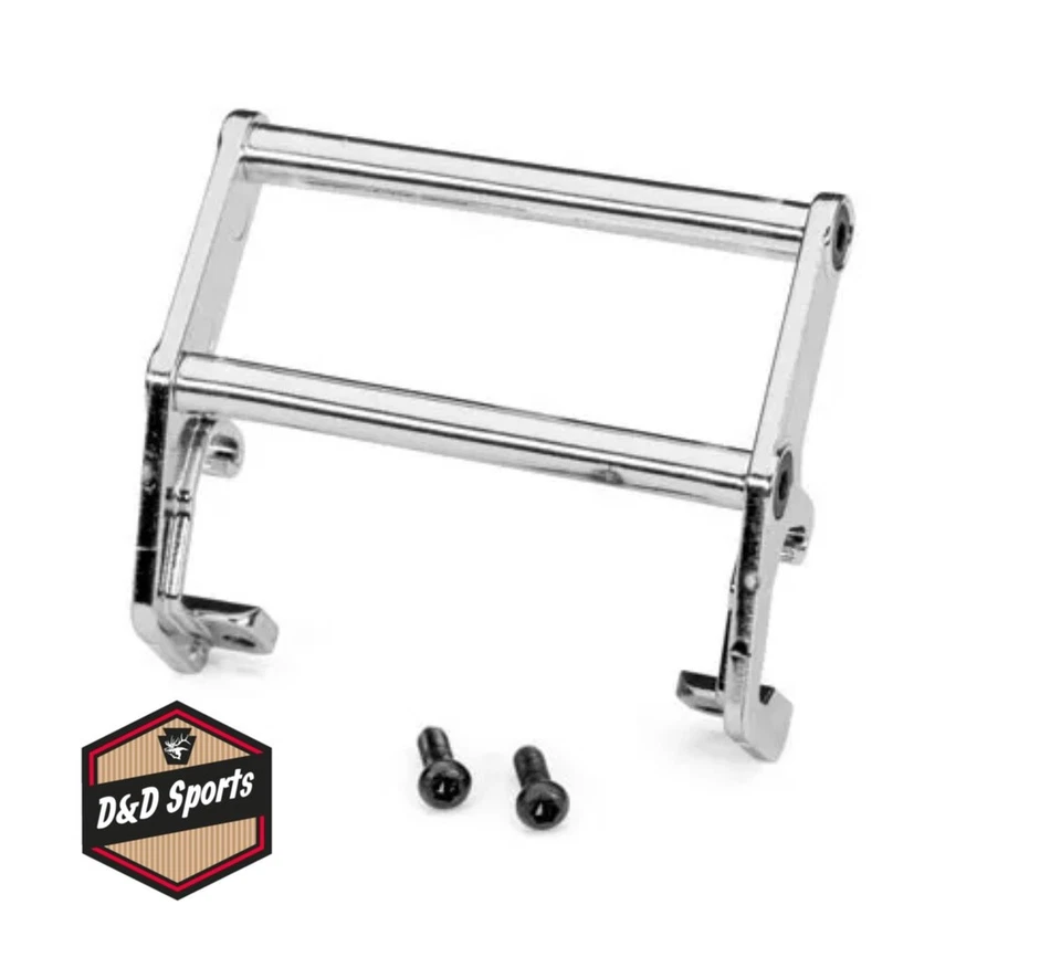 Traxxas 9833 - Push bar, bumper, chrome (assembled) (fits #9834 bumper) F-150 - Image 1 of 1