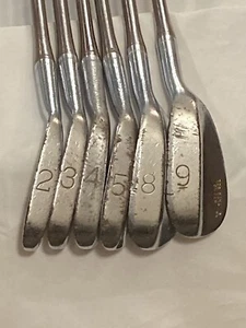 Vintage Wilson Top-Notch 2-5 + 8-9 Iron Set 6 Golf Clubs Lot - Picture 1 of 15