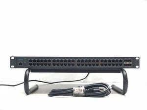 Datto E48 48-Port Gigabit PoE+ Cloud Managed L2 Switch with 4 Dual-Speed SFP - Picture 1 of 5