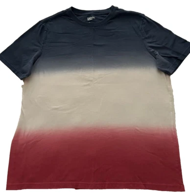Camiseta informal Urban Pipeline para hombre roja/blanca/azul manga corta cuello redondo talla L Foto 1 de 4