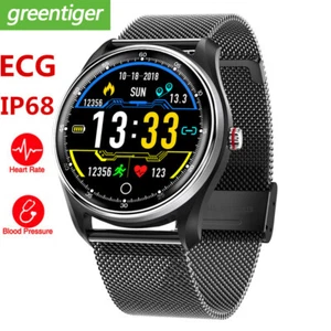 Montre Intelligente MX9 ECG Tension Artérielle PPG Fréquence Cardiaque Moniteur - Imagen 1 de 10