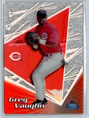 1999 Topps Tek #21b Greg Vaughn Pattern 13 - Image 1 of 2
