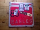 The Eagles Live Excellent 2 x Vinyl LP Record Album K62032 & Poster