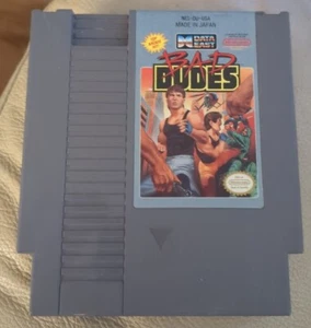 Bad Dudes (Nintendo Entertainment System, 1990) NES Cartridge Tested Works!!! - Picture 1 of 6