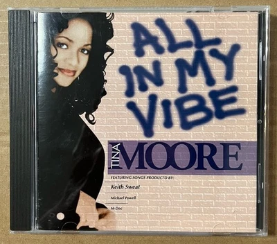 TINA MOORE «Все в моей вибрации» '99 Music Mind CD редкая R & B соул танец Кейт пот - Изображение 1 из 4