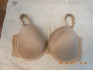 S - THIRD LOVE / 40F / 24-7 CLASSIC FULL COV BRA / WIDE STRAP / BEIGE 😁😁😁😁😁 - Picture 1 of 6