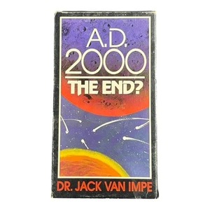 A.D. 2000: The End? by Dr. Jack Van Impe VHS 1990 Cult Doomsday Conspiracy - Picture 1 of 7