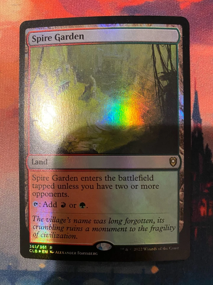 MTG Battle For Baldurs Gate Spire Garden Foil - Image 1 of 1