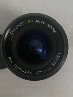 Ozunon 35-70mm f3.5-4.8 Auto Zoom Lens Pentex P/K A mount - Image 1 of 4