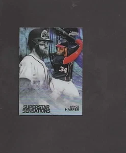 2018 Topps Chrome Superstar Sensations #SS-4 BRYCE HARPER - Picture 1 of 2
