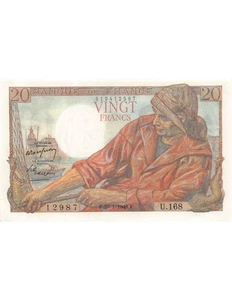 France 20 Francs - Pêcheur - 29-01-1948 - Série U.168 - Imagen 1 de 2