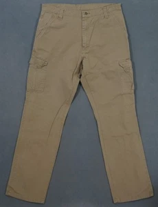 UI05408 **WRANGLER** JEANS PIERNA RECTA 36X34 (msr 35"x34.5") BEIGE - Imagen 1 de 6