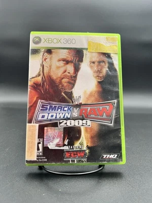 WWE Smackdown Vs. Raw 2009 - Xbox 360 CIB - Image 1 of 4