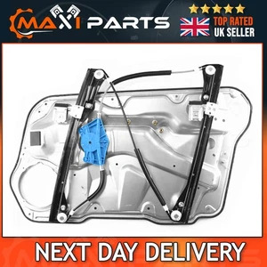VW Golf MK4 1997-2006 4/5 Door Front Left Passenger Window Regulator & Panel - Picture 1 of 3