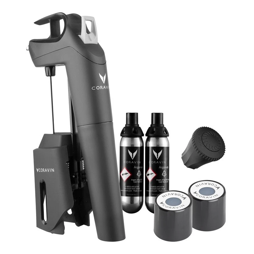 CORAVIN TIMELESS THREE  VERSA I  VINI  PREFERITI  SENZA MAI RIMUOVERE IL TAPPO - Immagine 1 di 4