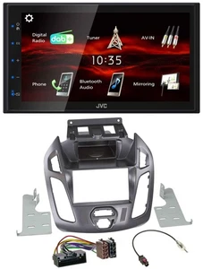 JVC USB Bluetooth MP3 DAB 2DIN Autoradio für Ford Transit ohne Display 2012-2018 - Bild 1 von 9