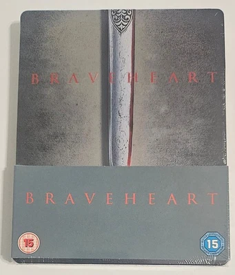 BRAVEHEART Steelbook Blu-ray/DVD, UK Play.com Mel Gibson RARE OOP Region Free - Image 1 of 4