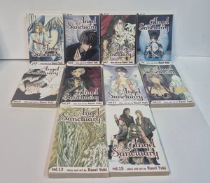 ANGEL SANCTUARY BOOK SET LOT OF 10 VOLUMES 4,6,7,8,9,10,11,12,13,15 BRAND NEW - Afbeelding 1 van 3