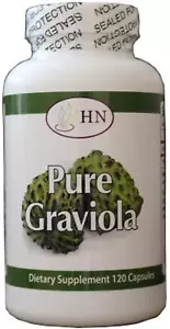 Fresh Health Nutrition'S Graviola 1000 Mg Serving Capsules Bottle, 120 Count - Picture 1 of 2