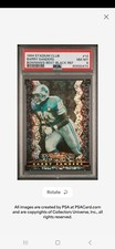 1994 Stadium Club Barry Sanders Bowman's Best Black Refractor # 14 PSA 8