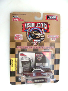 #10  BUDDY BAKER   1964 FORD  Nascar Legends   Racing Champions 1998  1:64 Car