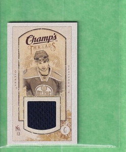 2009-10 Upper Deck Champ's Mini Threads #MT-CG Andrew Cogliano Edmonton Oilers