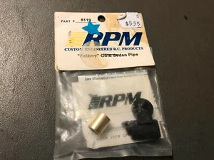 Tubo di scarico berlina oro vintage RPM Fatboy per parte associata Tamiya # 8119 - Foto 1 di 1