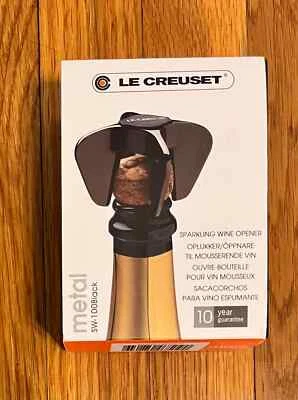 Le Creuset Sparkling Wine OpenerMetal SW-100Black - Image 1 of 3