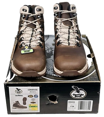 Georgia Boot Womens Eagle Trail Waterproof Hiker Boot Alloy Toe GB00556 Size 11M - Image 1 of 4