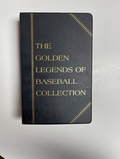  “The Golden Legends of Baseball” 22K Gold Plated Card Collection 22 cards