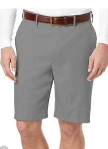 NWT PGA Tour Men's Performance Expandable Waist Flat Front Shorts Size 34 - Picture 1 of 2