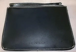 Wilsons Leather Black Wristlet Bag with Zipper - Picture 1 of 12