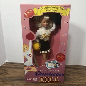 Vintage Collegiate Cheerleader Doll University ARMY Black Knights 1992 - Read - Picture 1 of 13